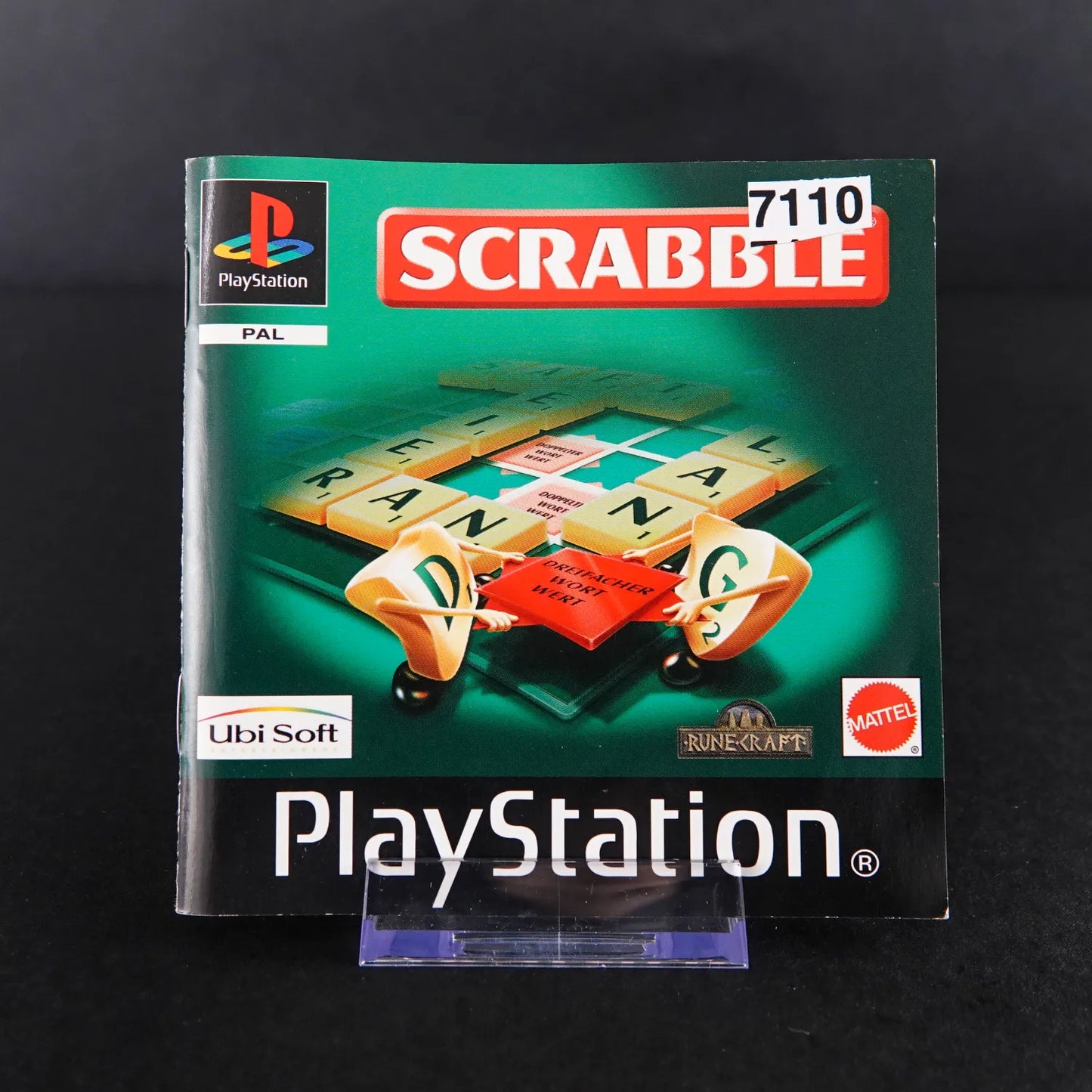 Scrabble - Clever Gewinnt - Playstation 1 PS1 Spiel - CiB mit Anleitung - PAL