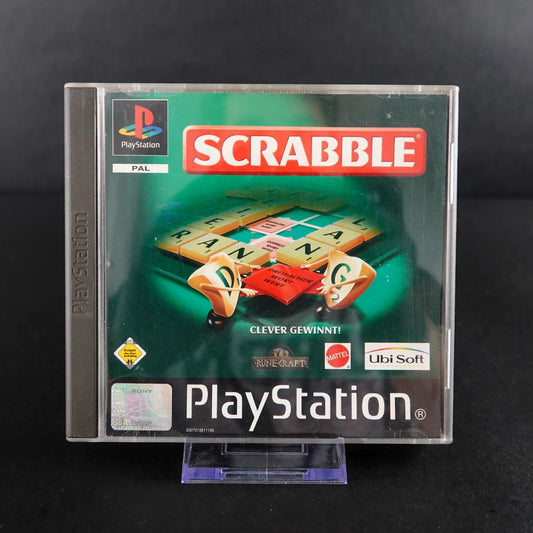 Scrabble - Clever Gewinnt - Playstation 1 PS1 Spiel - CiB mit Anleitung - PAL