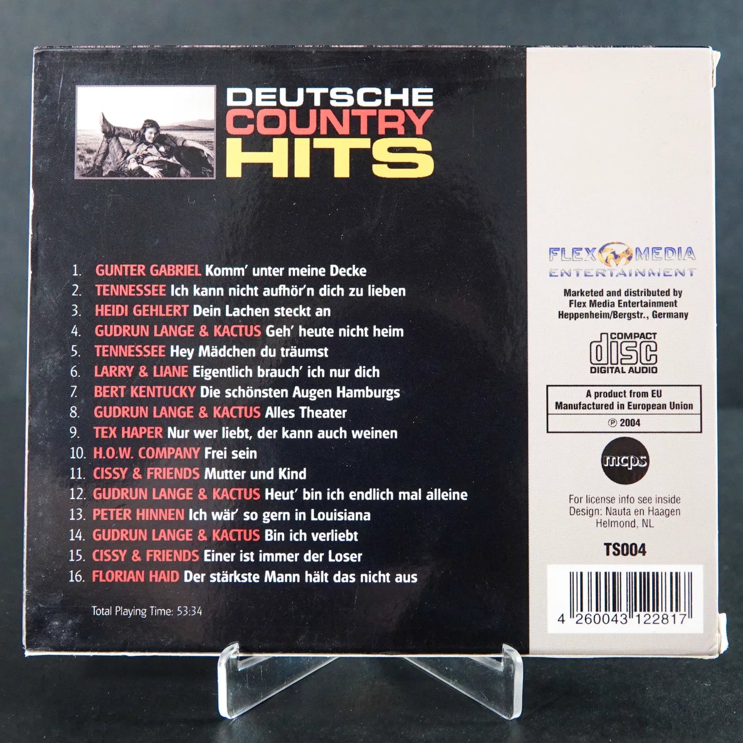 Deutsche Country Hits (2004) - Schlager & Country Sampler CD - 16 Tracks