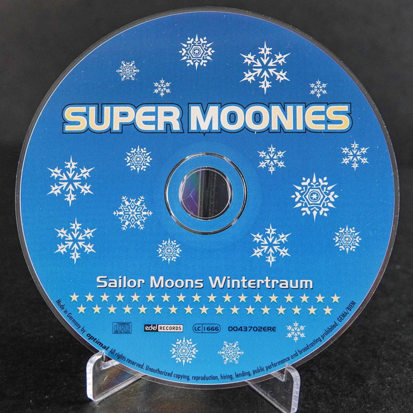 Super Moonies - Sailor Moons Wintertraum 1999 - CD mit Schneekugel-Cover - NM/NM