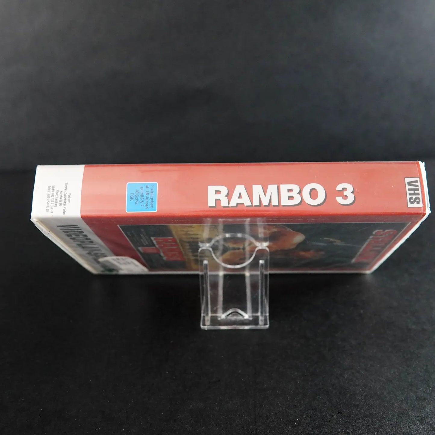 Rambo III / 3 - VHS Videoplay - Sylvester Stallone - Deutsch - Neu & OVP/Sealed