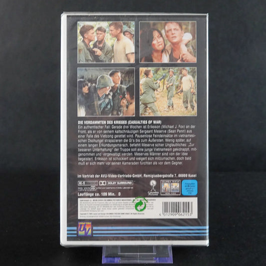 Die Verdammten des Krieges VHS - Michael J. Fox & Sean Penn - Neu & OVP / Sealed
