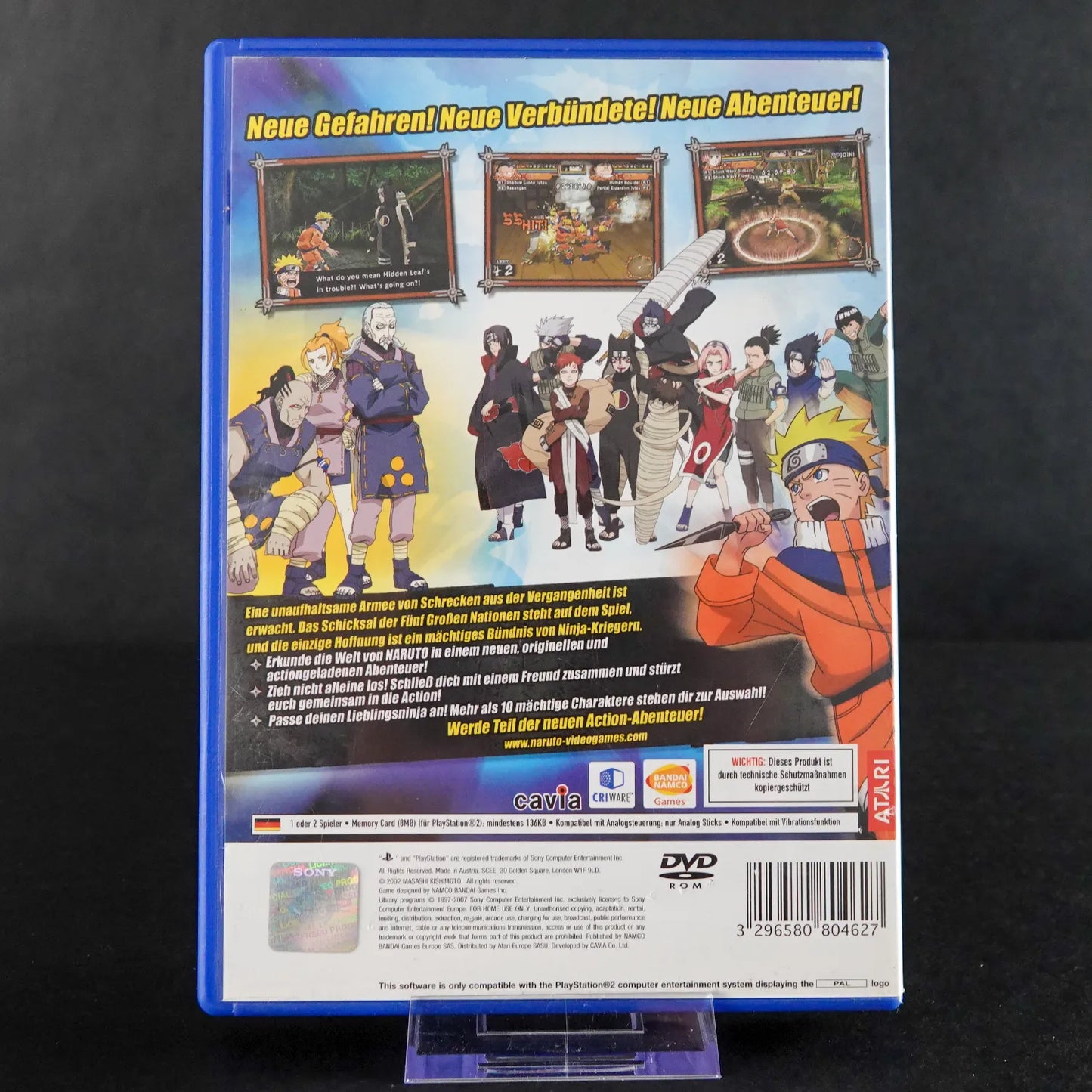 Naruto Uzumaki Chronicles - Playstation 2 PS2 PAL - mit Anleitung - Zustand Gut