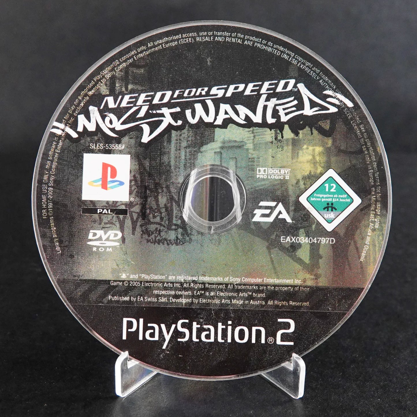 Need for Speed Most Wanted - Playsation 2 PS2 PAL - mit Anleitung - Zustand Gut