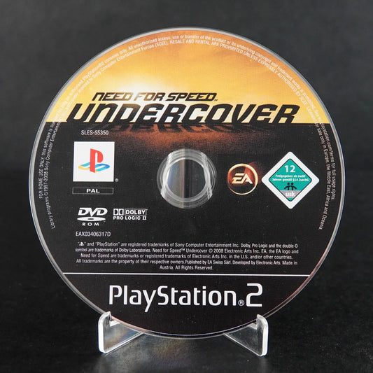 Need for Speed Undercover - Playstation 2 PS2 PAL - mit Anleitung - Zustand Gut