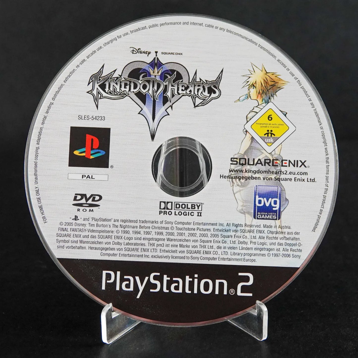 Kingdom Hearts 2 - Playstation 2 PS2 Spiel - PAL - CiB mit Anleitung - Zust. Gut