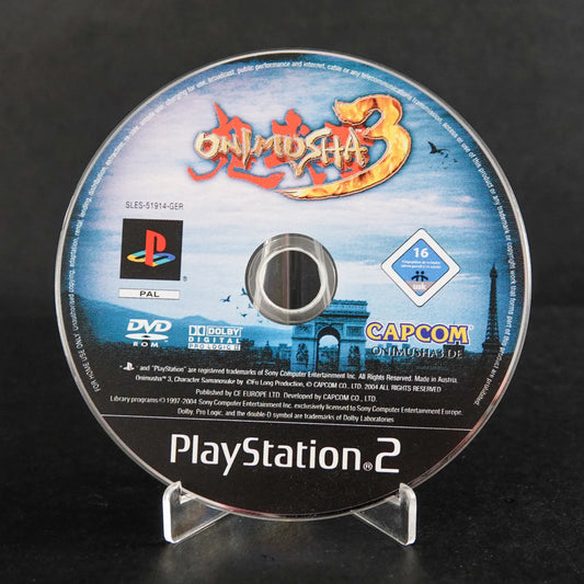 Onimusha 3 - Capcom Hack & Slash - Playstation 2 PS2 - PAL - CiB mit Anleitung