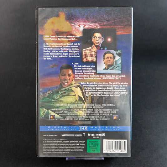 Independence Day - VHS - ID4 Wide Screen Edition - Großbox - Deutsch