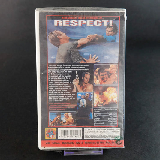 Respect! – VHS – Frank Zagarino & Martin Kove (Cobra Kai) – Action Cult - SEALED