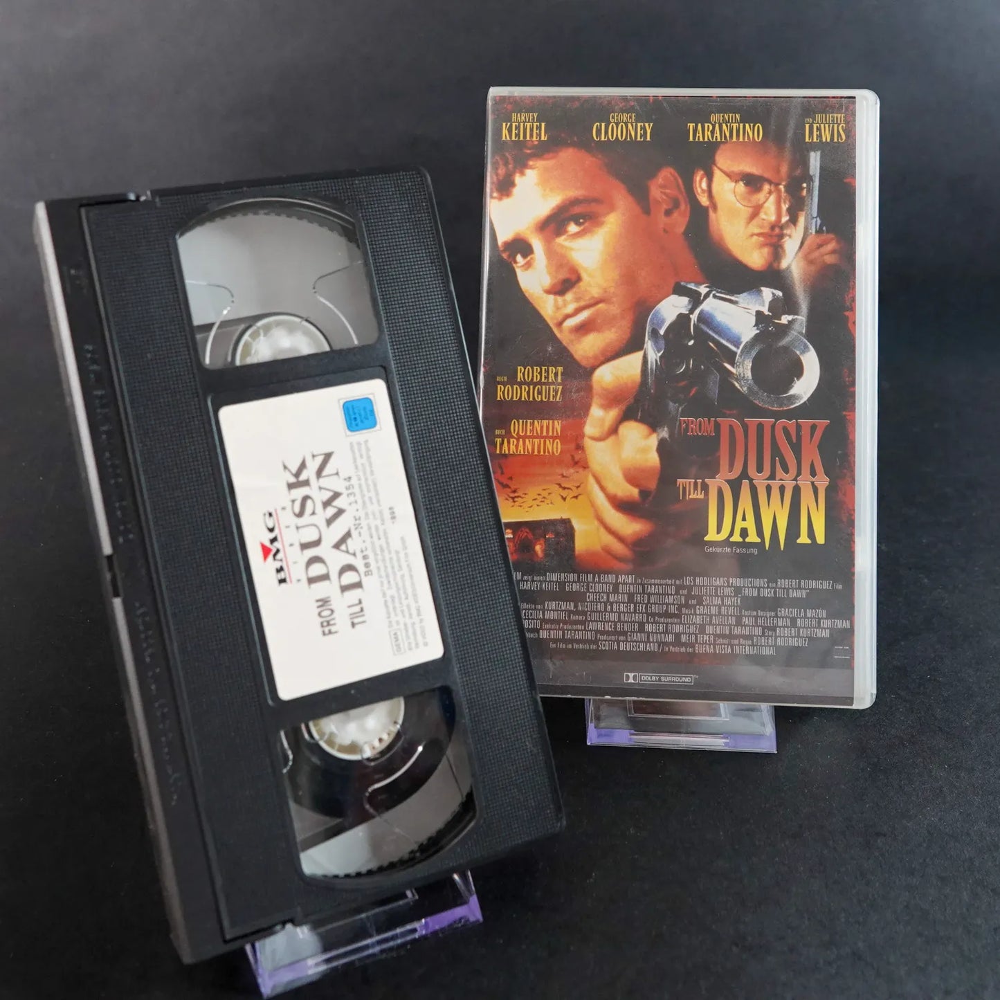 From Dusk Till Dawn – VHS – FSK 16 Version – George Clooney & Tarantino – Kult
