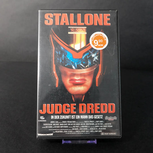 Judge Dredd (1995) - Constantin/VCL VHS Big Box - Sylvester Stallone - Deutsch