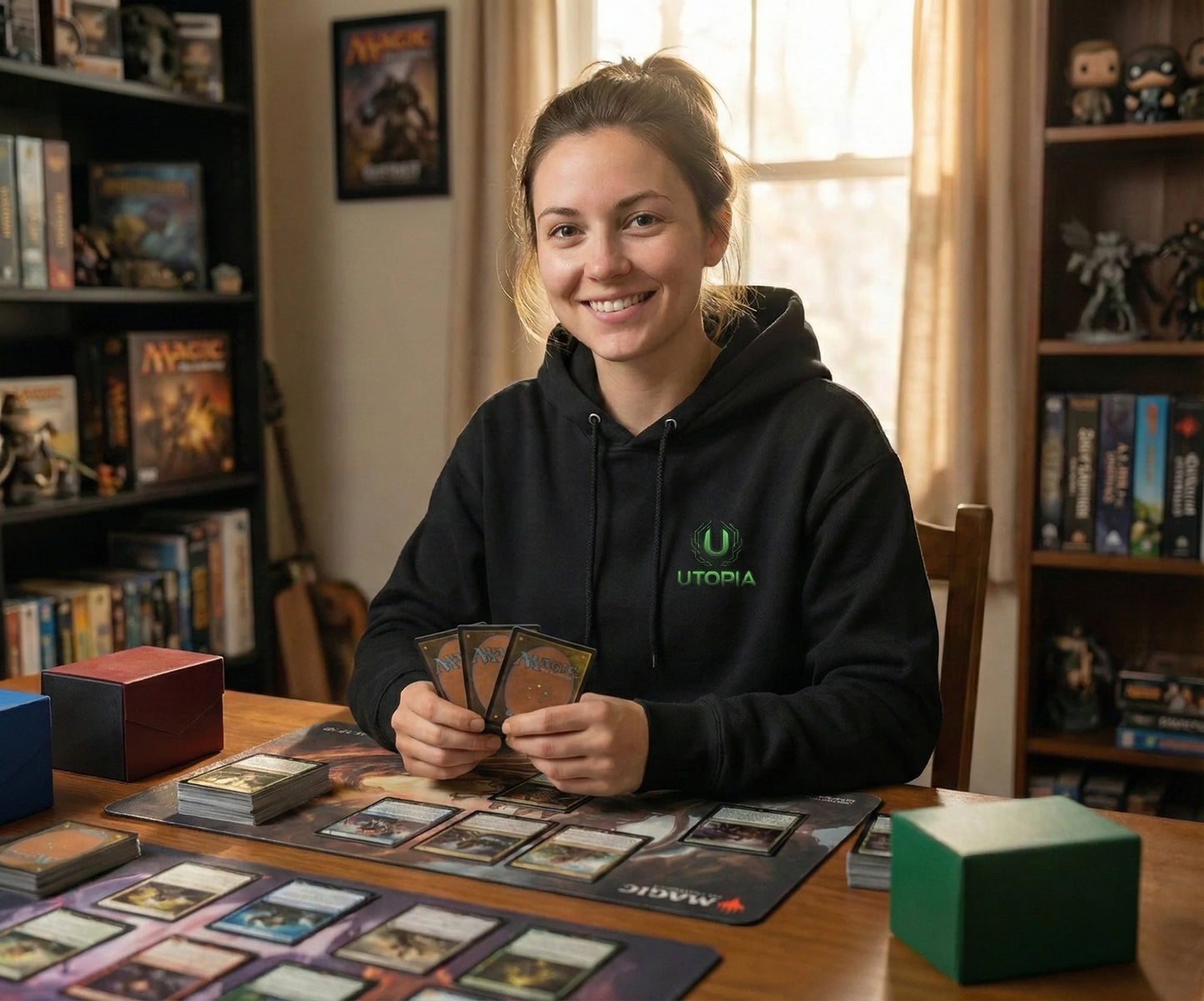 Utopia 'Signature' Hoodie – Dein legendäres Item für Alltag & Game Night