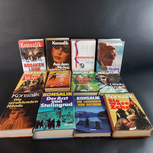 Heinz G. Konsalik - Romane Konvolut (1) - 21 Bücher - Hardcover & Taschenbuch