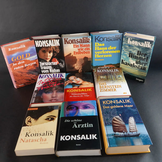 Heinz G. Konsalik - Romane Konvolut (2) - 24 Bücher - Hardcover & Taschenbuch