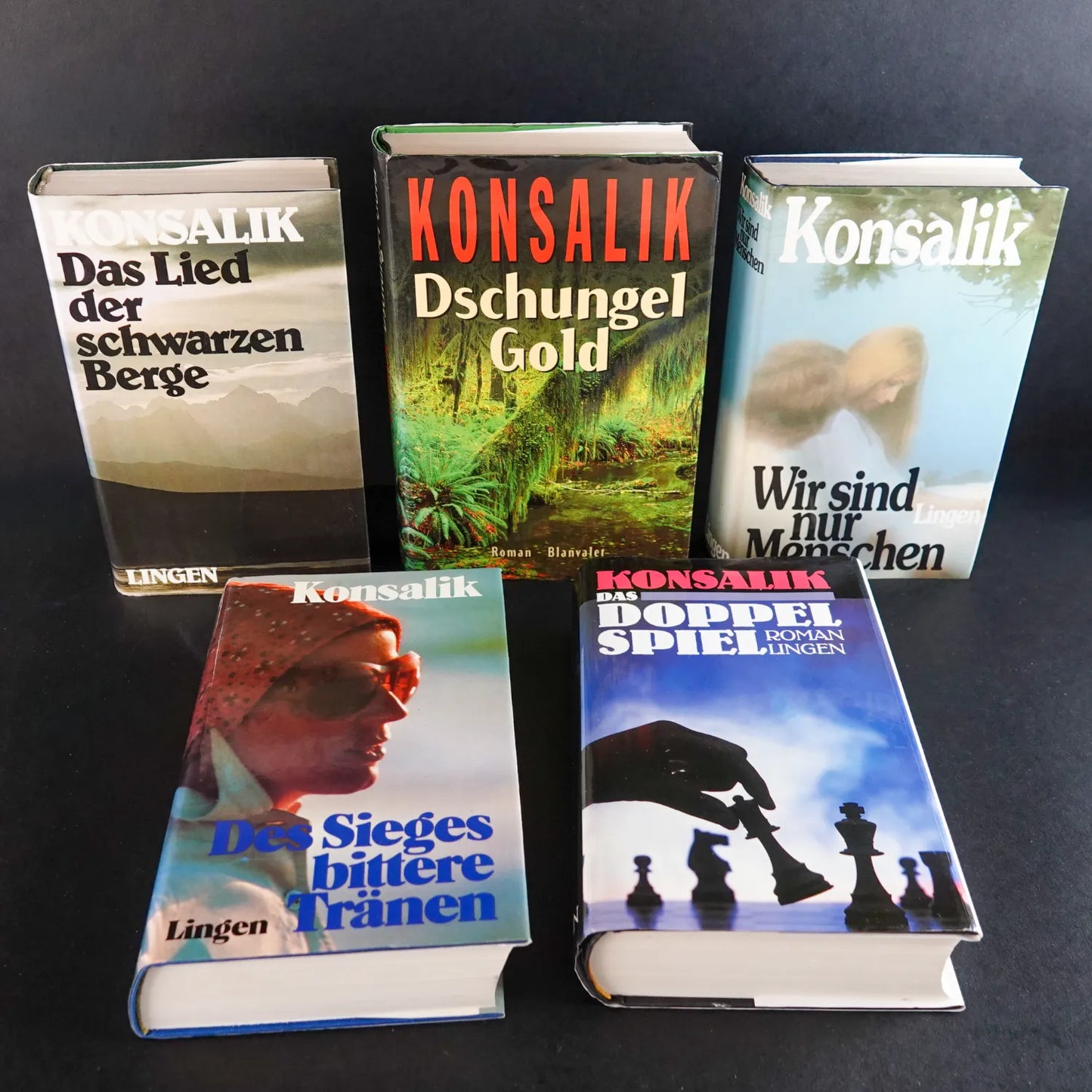 Heinz G. Konsalik - Romane Konvolut (3) - 23 Bücher - Hardcover & Taschenbuch