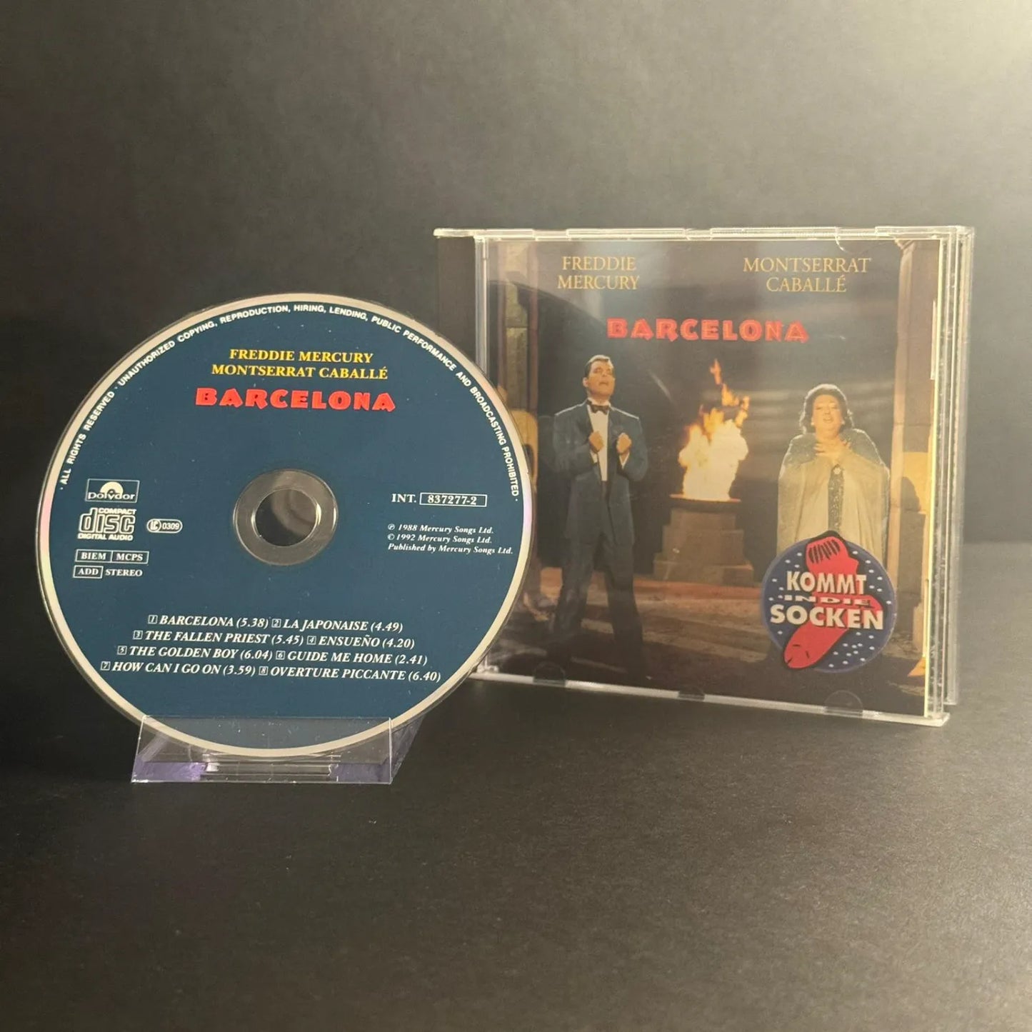 Freddie Mercury & Montserrat Caballé - Barcelona (0) - CD VG+/VG+