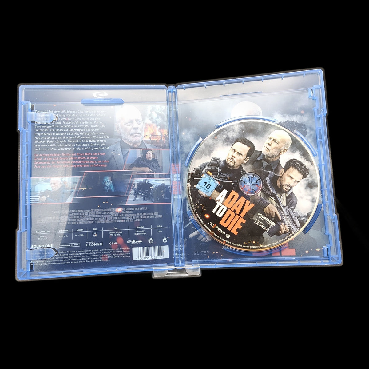 A Day to Die - Wendecover - Action - Blu-Ray - Polizist & Räuber - Gebraucht