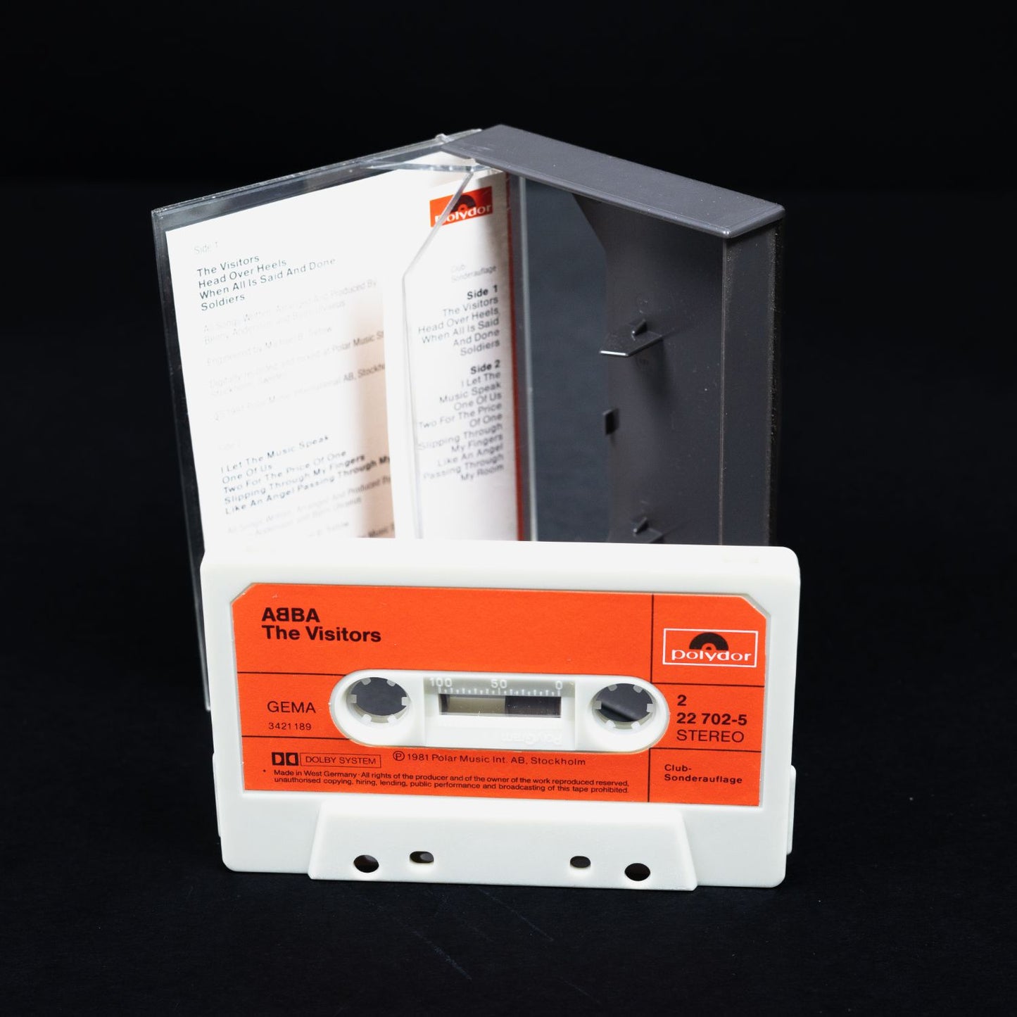 ABBA - The Visitors (1981) - Kassette - Synth-Pop - RARITÄT - NM / VG+