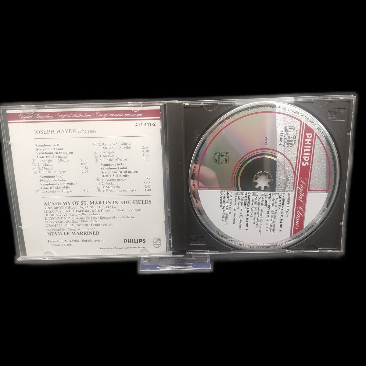 Academy of St - Haydn Symphonies No. 6, 7 & 8 - CD - Klassik - Album - Gebraucht