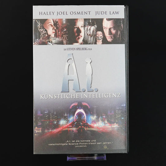 A.I. Künstliche Intelligenz - VHS in Hardbox - Deutsch - Gebraucht