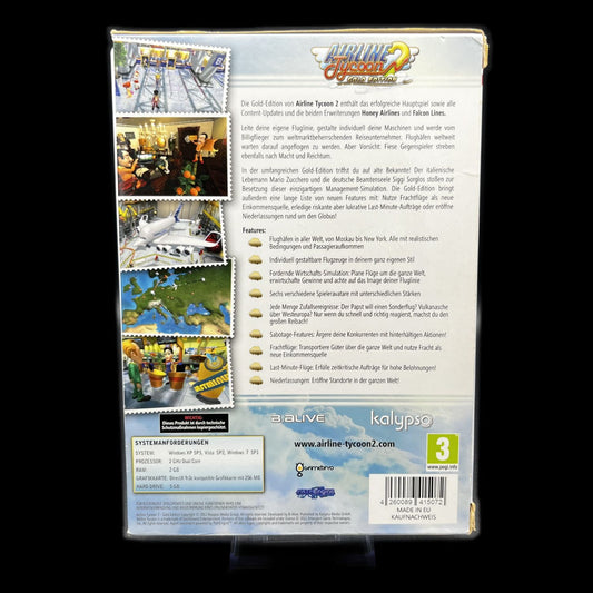 Airline Tycoon Gold Edition 2 - Kalypso Media - PC DVD - Sehr guter Zustand
