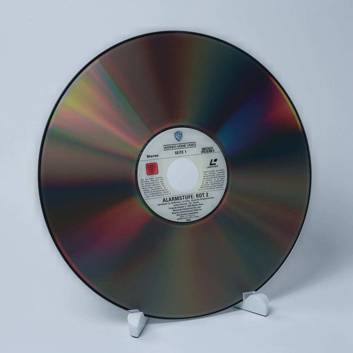 Alarmstufe: Rot 2 - Steven Seagal - 1995 LaserDisc - FSK 18 - Zustand Gut