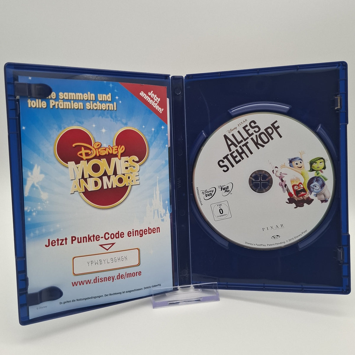 Alles Steht Kopf - Disney Pixar - DVD - Regie Pete Docter - Zustand Sehr Gut