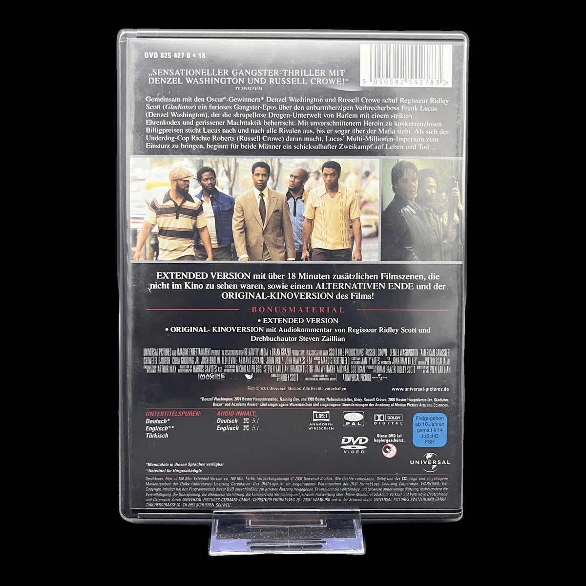 American Gangster - Extended Edition - Krimi - DVD - Film - Gebraucht