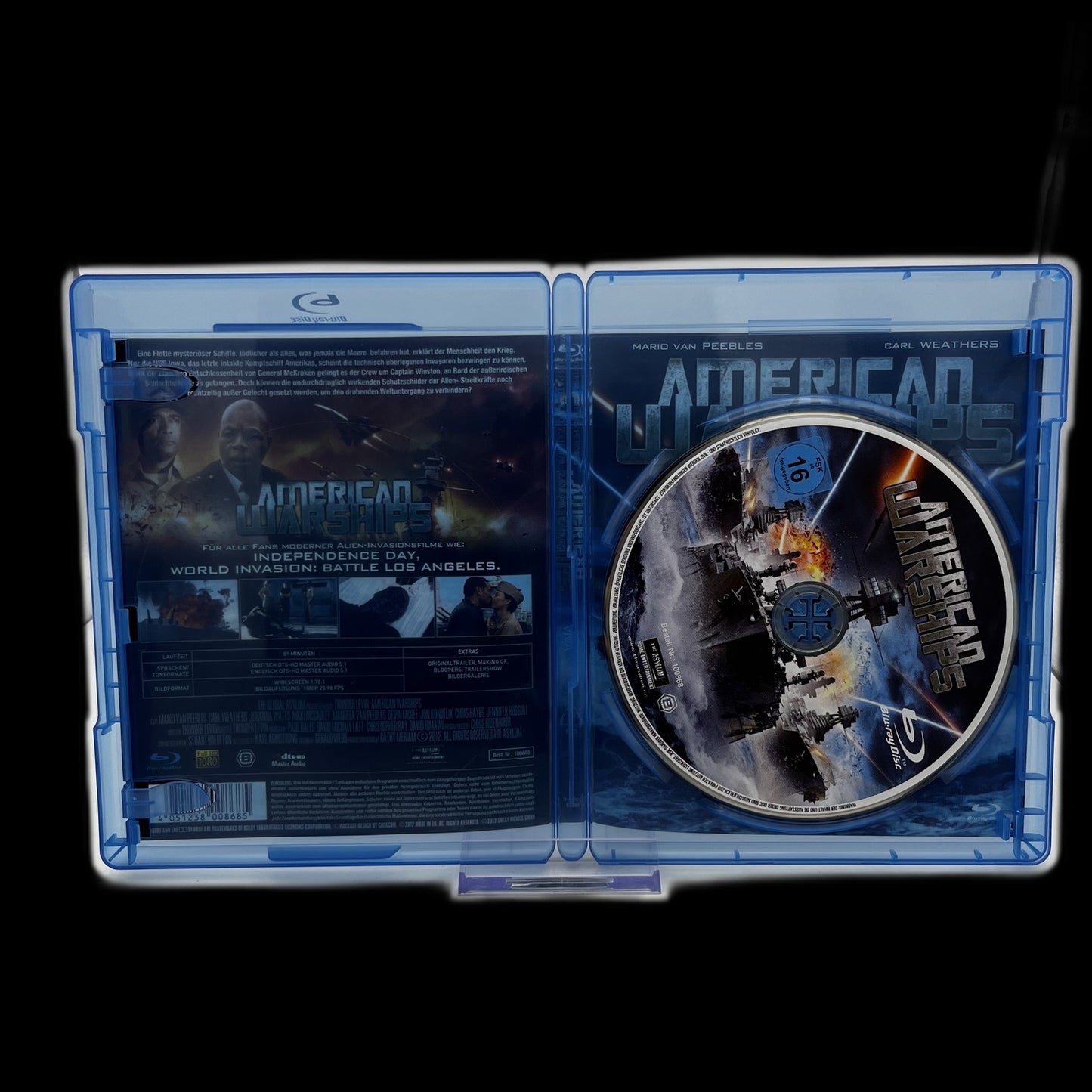 American Warships - Wende-Cover ohne FSK-Logo - Blu-Ray - Gebraucht