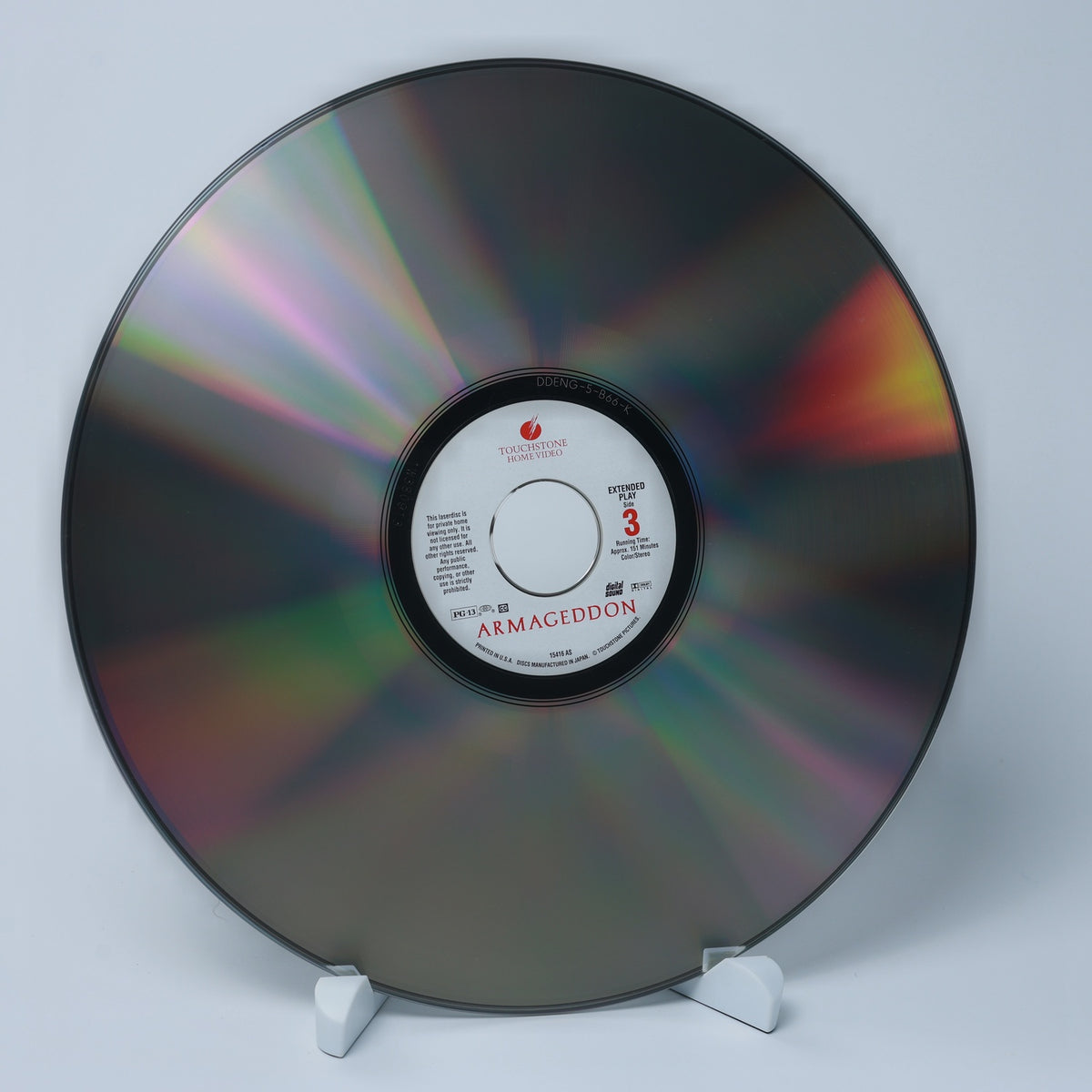 Armageddon - 1998 Widescreen LaserDisc - Regie Michael Bay - Zustand Sehr Gut