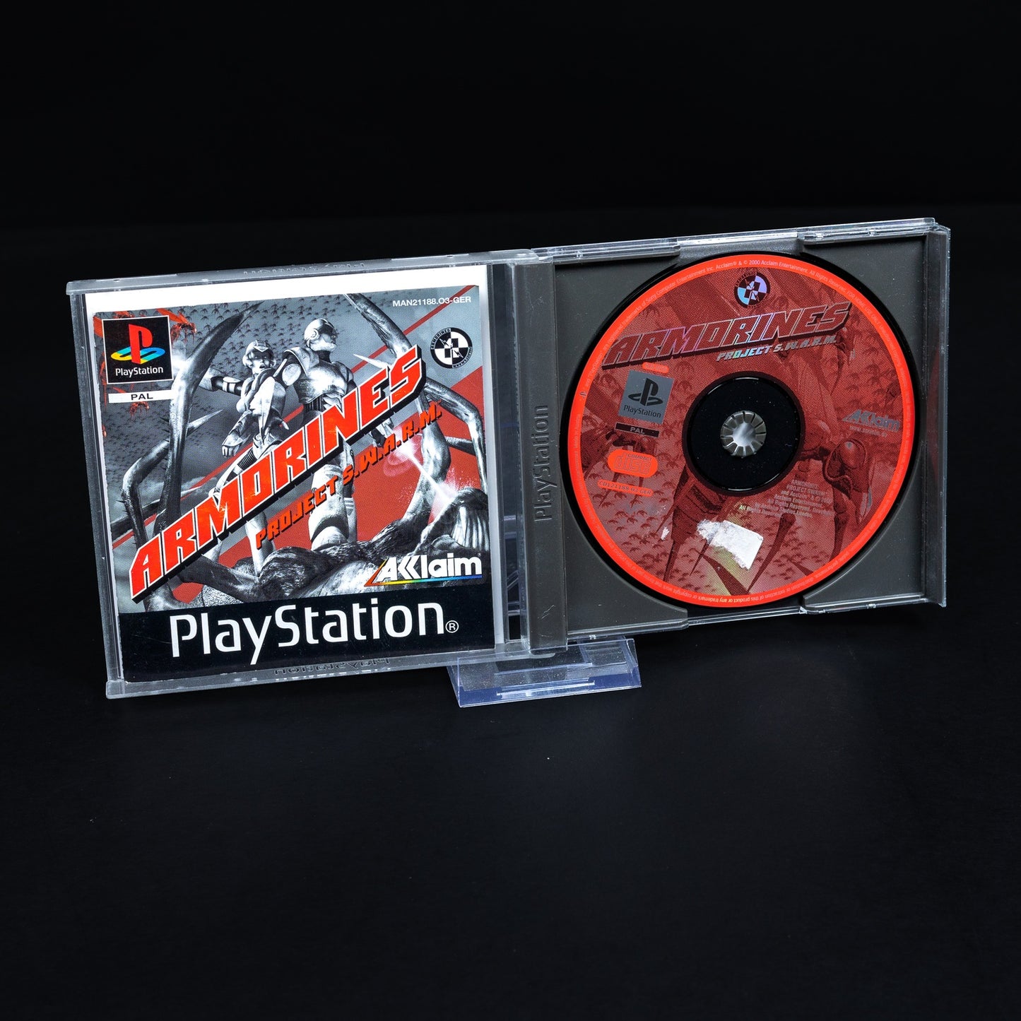 Armorines - Project S.W.A.R.M. - Playstation PS1 - PAL - CiB - Zustand Sehr Gut