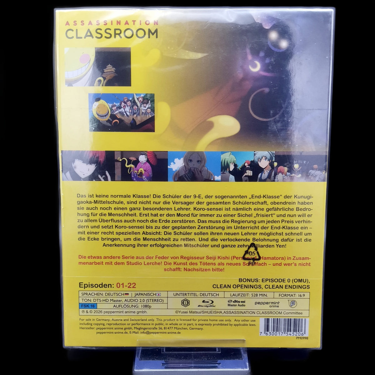 Assassination Classroom - Staffel 1 - Gesamtausgabe - Teen - Blu-Ray