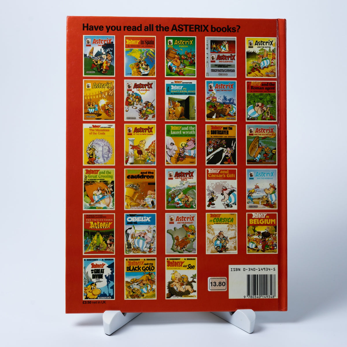Asterix Hardcover Comic: Asterix in Spain - Buch 2 - 1984 - Englisch