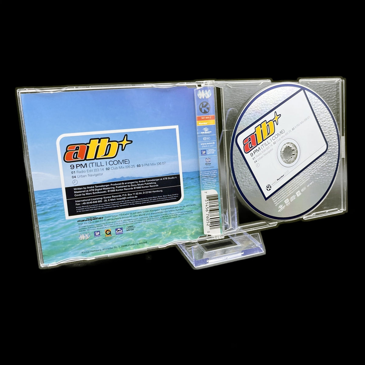atb - 9 PM (Till I Come) - CD - Dance & Electronic - Maxi-Single - Gebraucht