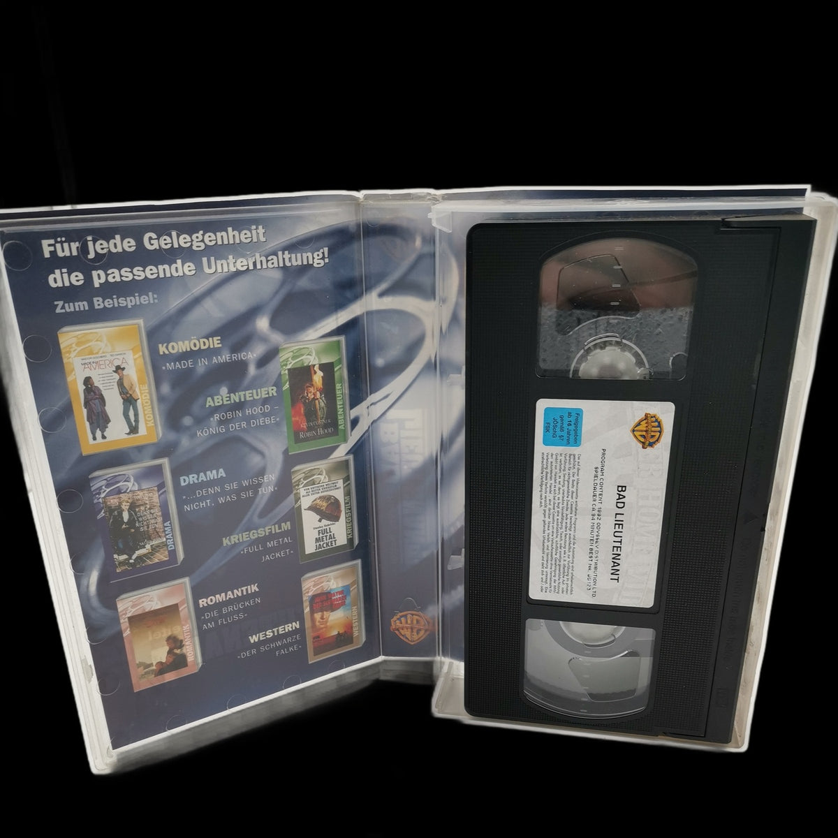 Bad Lieutenant - Drama - PAL - VHS - Polizist & Räuber - Film - Zustand Gut