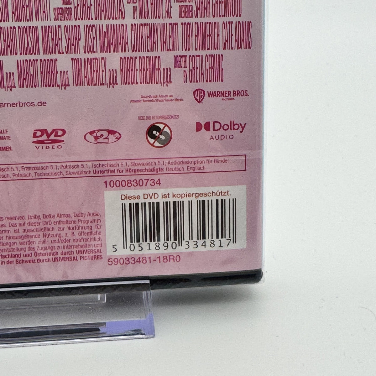 Barbie - DVD - Margot Robbie - Ryan Gosling - 2023 - Film - Neu & Sealed / OVP