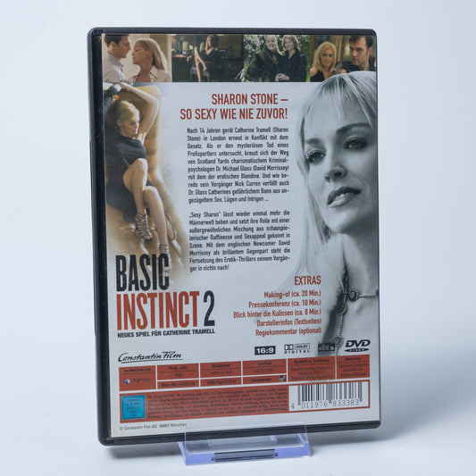 Basic Instinct 2 - Basic Instinct - DVD - Thriller & Mystery - Film - Gebraucht