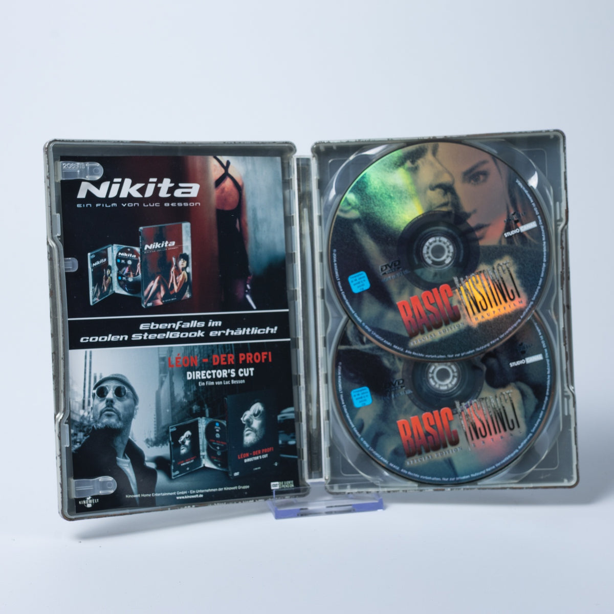 Basic Instinct - Steelbook - Thriller & Mystery - DVD - Ermittlung - Gebraucht