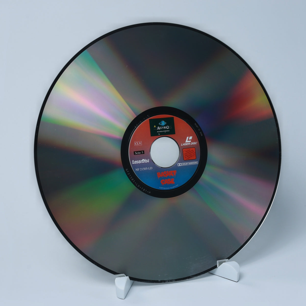 Basket Case - Die Original Trilogie - Astro 1996 - LaserDisc - Zustand Sehr Gut