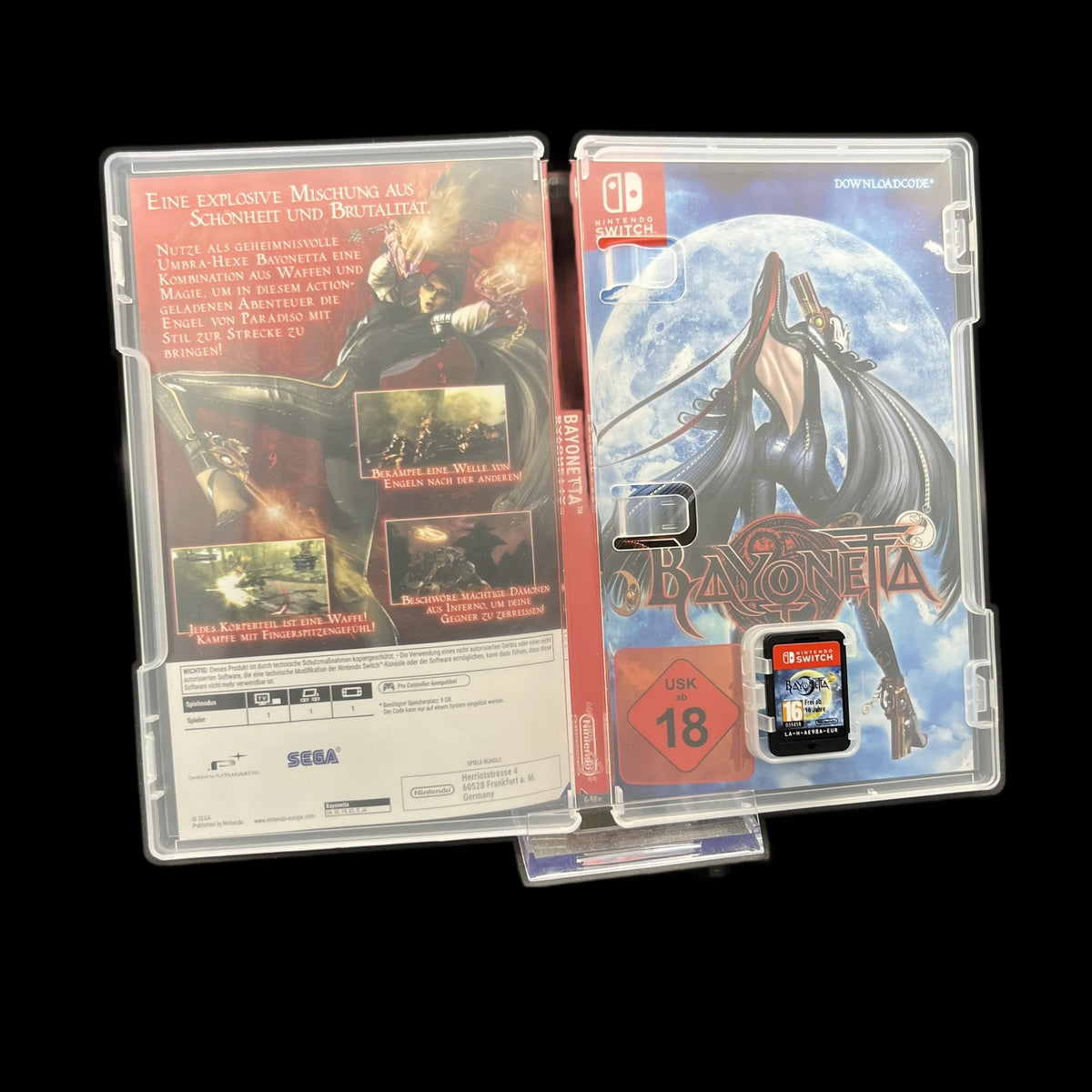 Bayonetta 2 - inkl. Bayonetta 1 Code - Nintendo Switch - CiB - PAL - Gebraucht