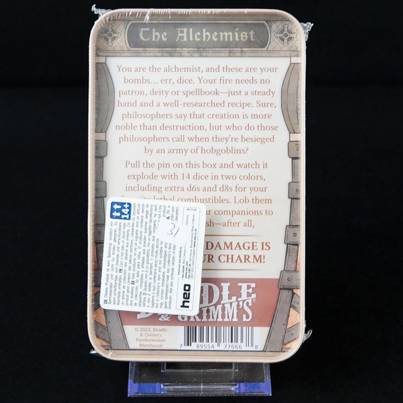 beadle-grimms-pen-and-paper-rollenspiel-helden-wuerfelset-the-alchemist-2 - Utopia Collectibles