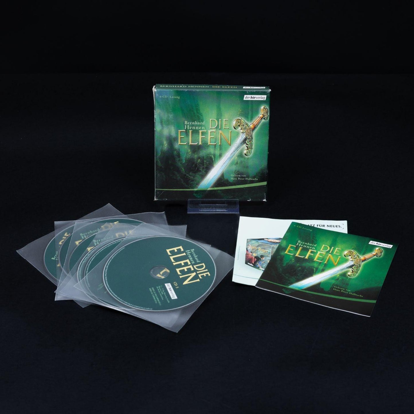 bernhard-hennen-die-elfen-hoerspiel-auf-6-cds-deutsch-zustand-sehr-gut-4 - Utopia Collectibles