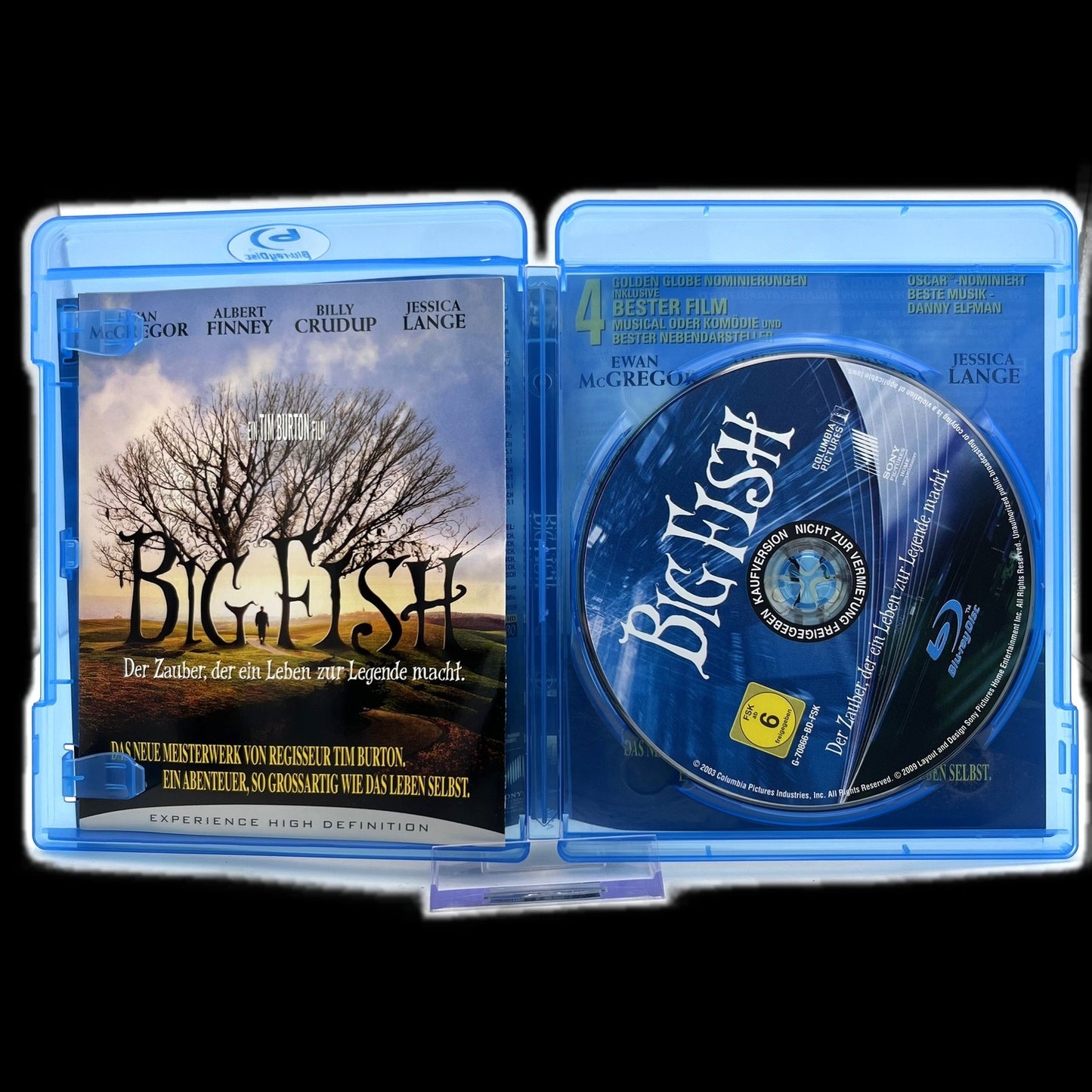 Big Fish - Tim Burton Film - Blu-Ray - Gebraucht