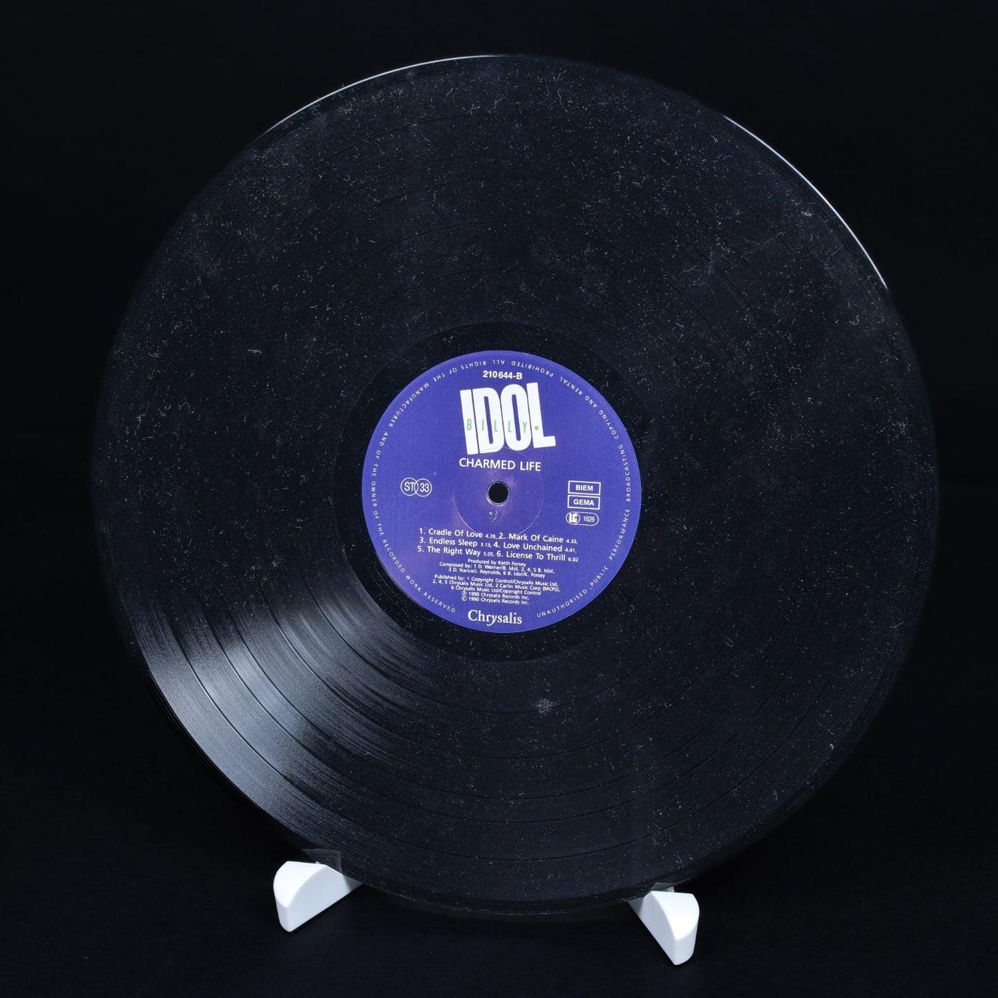 billy-idol-charmed-life-vinyl-lp-12-schallplatte-nm-nm-6 - Utopia Collectibles