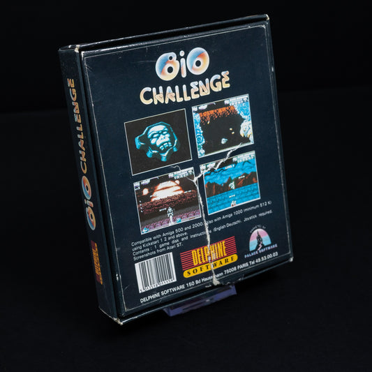 Bio Challenge - Amiga - Action Spiel - Big Box CiB - Zustand Okay