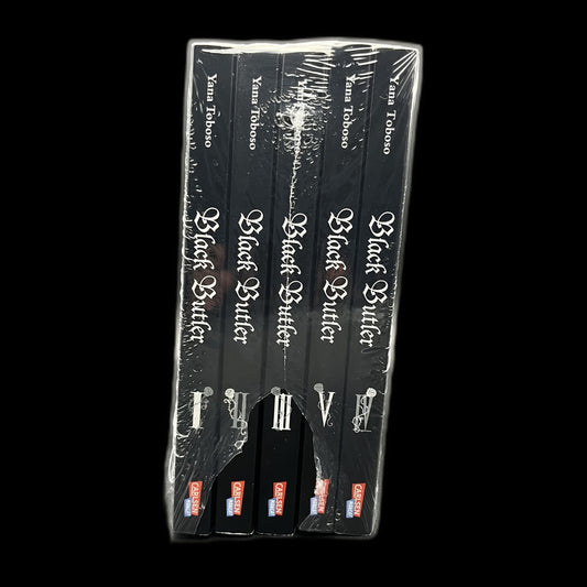 Black Butler - Band 1-5 - Carlsen Manga - Deutsch - Yana Toboso - Mystery