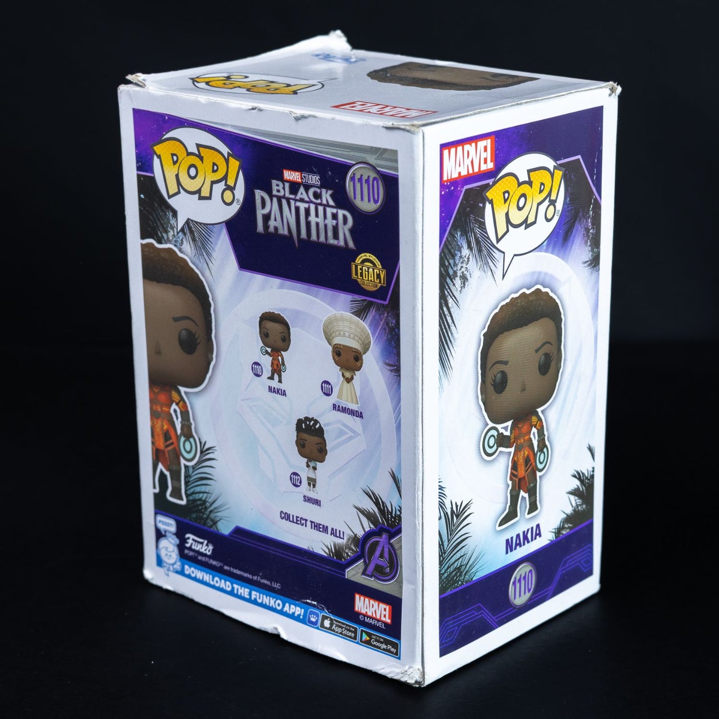 Black Panther - Marvel - Nakia - Funko Pop - Vinylfigur - MCU Disney - Neuwertig