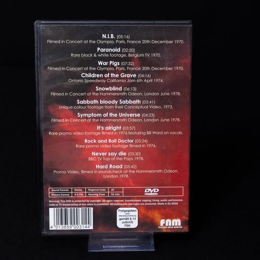 Black Sabbath - Undead and Alive - Live Konzert DVD - Zustand Sehr Gut