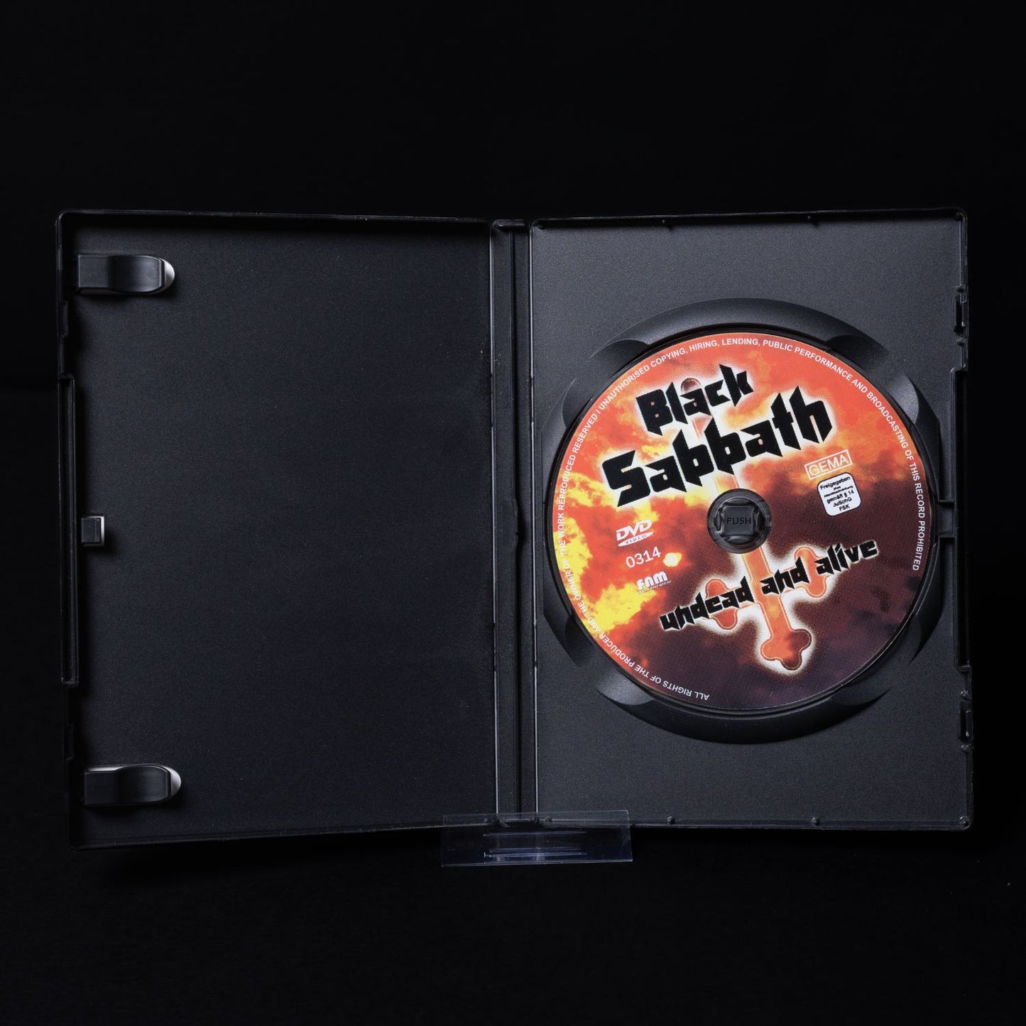 Black Sabbath - Undead and Alive - Live Konzert DVD - Zustand Sehr Gut
