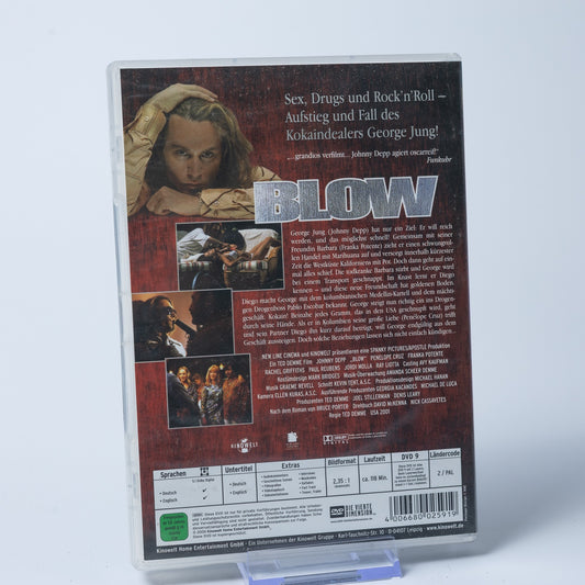 Blow - Johnny Depp - Drama - 2001 - DVD - Film - Lebensgeschichte - Gebraucht